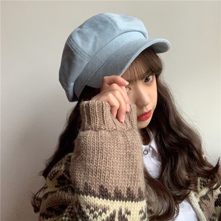 Nón beret Da Lộn Thời Trang Cho Nữ