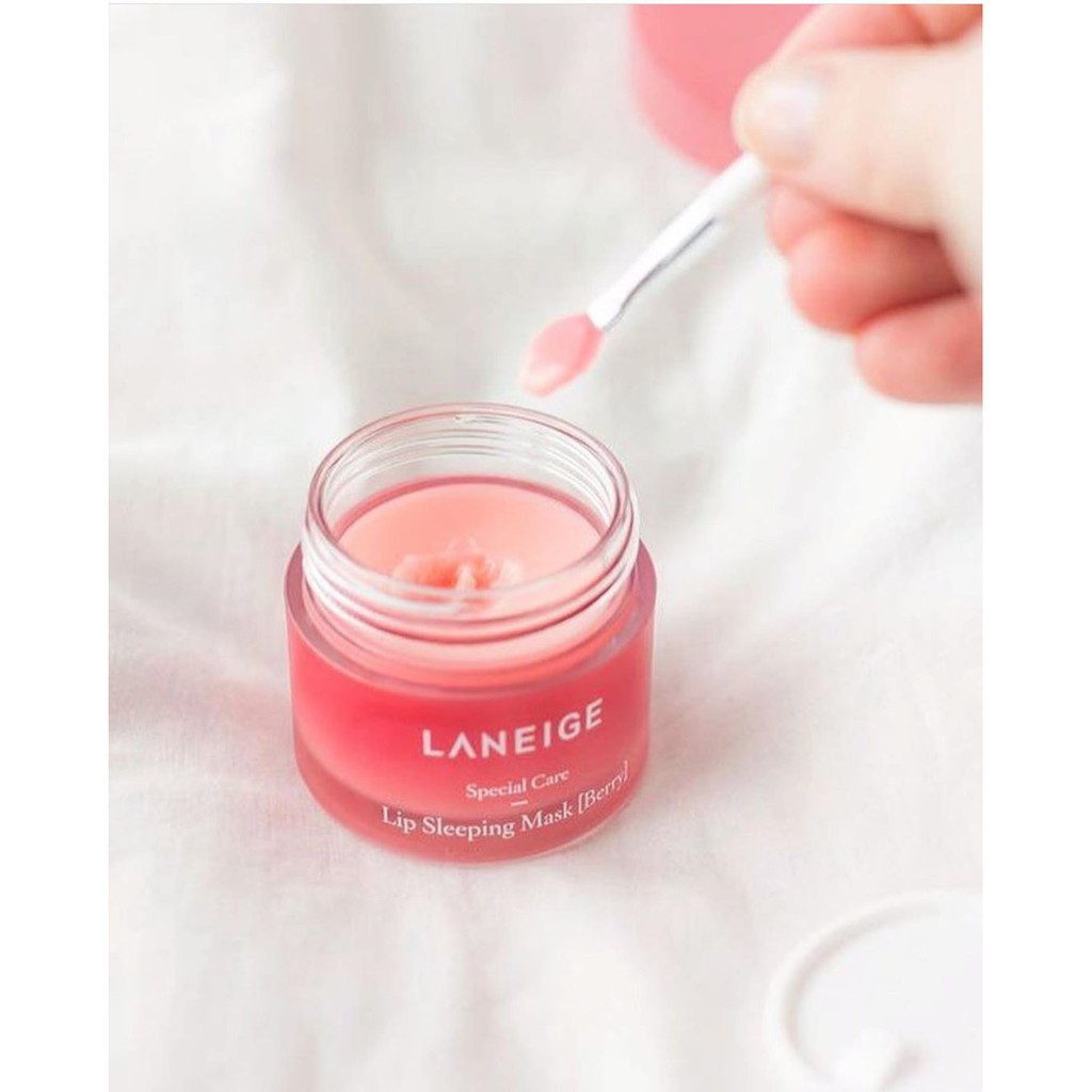 (BIG SALES Fullsize Berry 20g) Mặt nạ ngủ môi Laneige Lip Sleeping Mask (Berry)