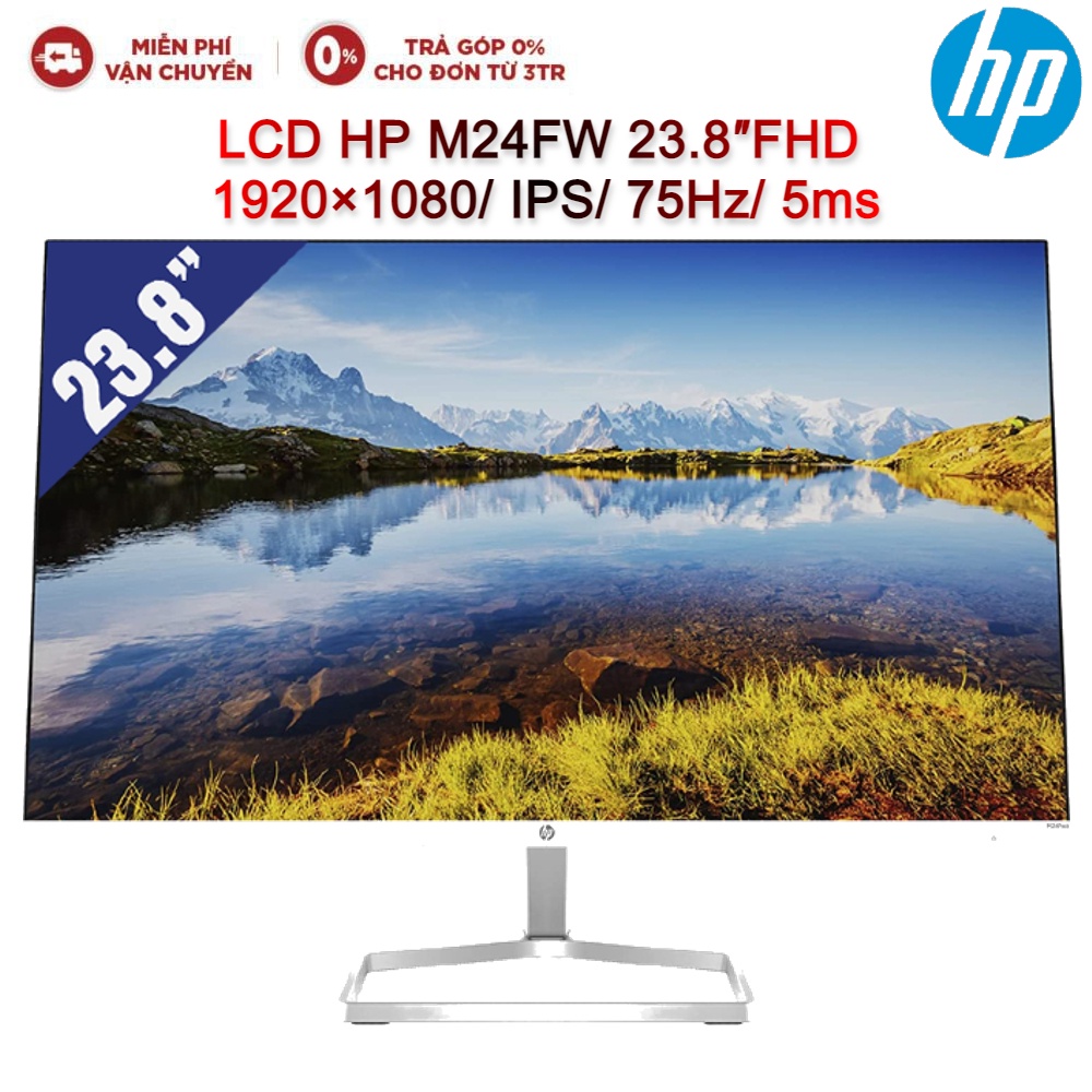 Màn hình máy tính LCD HP M24FW 23.8″FHD 1920×1080/IPS/75Hz/5ms