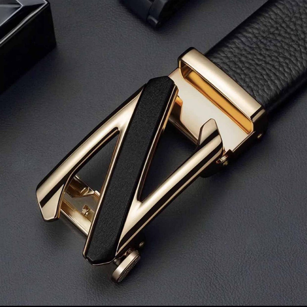 Thắt lưng nam, dây nịt nam khóa tự động dây da cao cấp - Mẫu HOT 2021