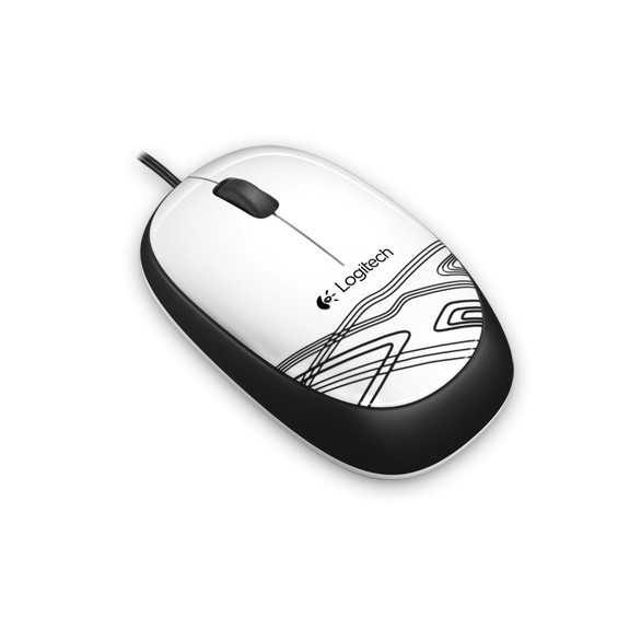 Chuột máy tính có dây Logitech M105 trắng chính hãng chất lượng