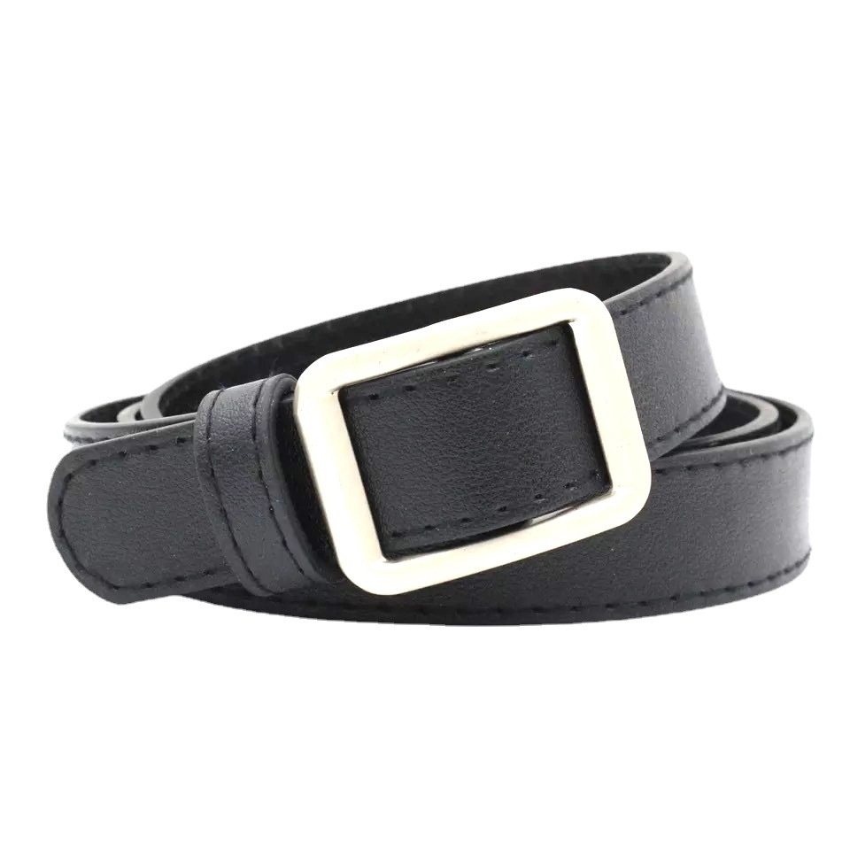 Dây thắt lưng dây nịt nữ Ulzzang mặt chữ nhật vuông, không gài có gài (Nhiều màu) - Dây Belt lưng 1Minute PKTL01
