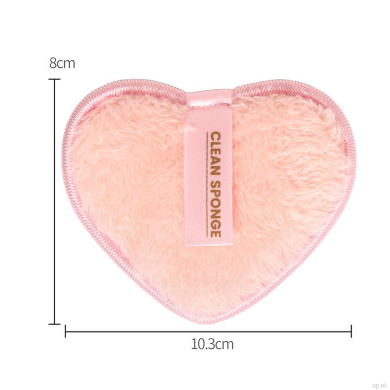 Bộ 3 Miếng Bông Tẩy Trang Mềm Hai Mặt Có Thể Tái Sử Dụng