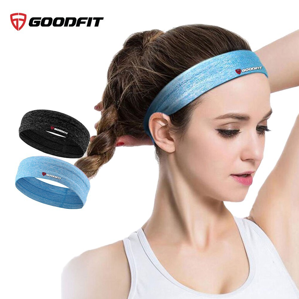 [Mã WABR1512 giảm 12% đơn 99K]Băng đô thể thao, băng đô nam nữ GoodFit co giãn 4 chiều, thấm hút mồ hôi GF801SB