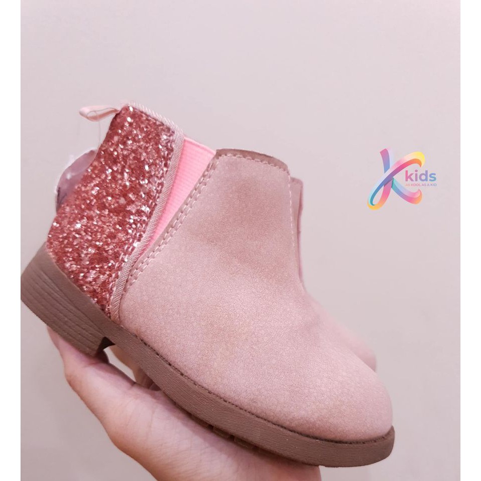 Boot OSHKOSH nhũ hồng