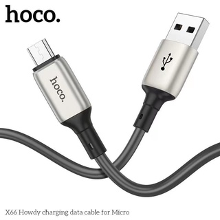 Cáp sạc nhanh Hoco X66-,Micro,TypeC. Sạc nhanh 2.4A