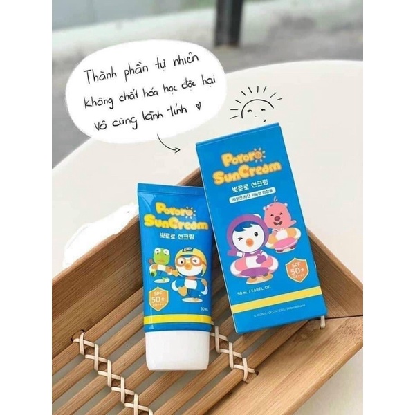 KEM CHỐNG NẮNG CHO TRẺ EM PORORO SUNCREAM