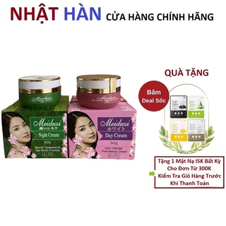 Kem dưỡng da MEIDUZI Nhật bản dòng VIP cao cấp Ngày và Đêm 30gram