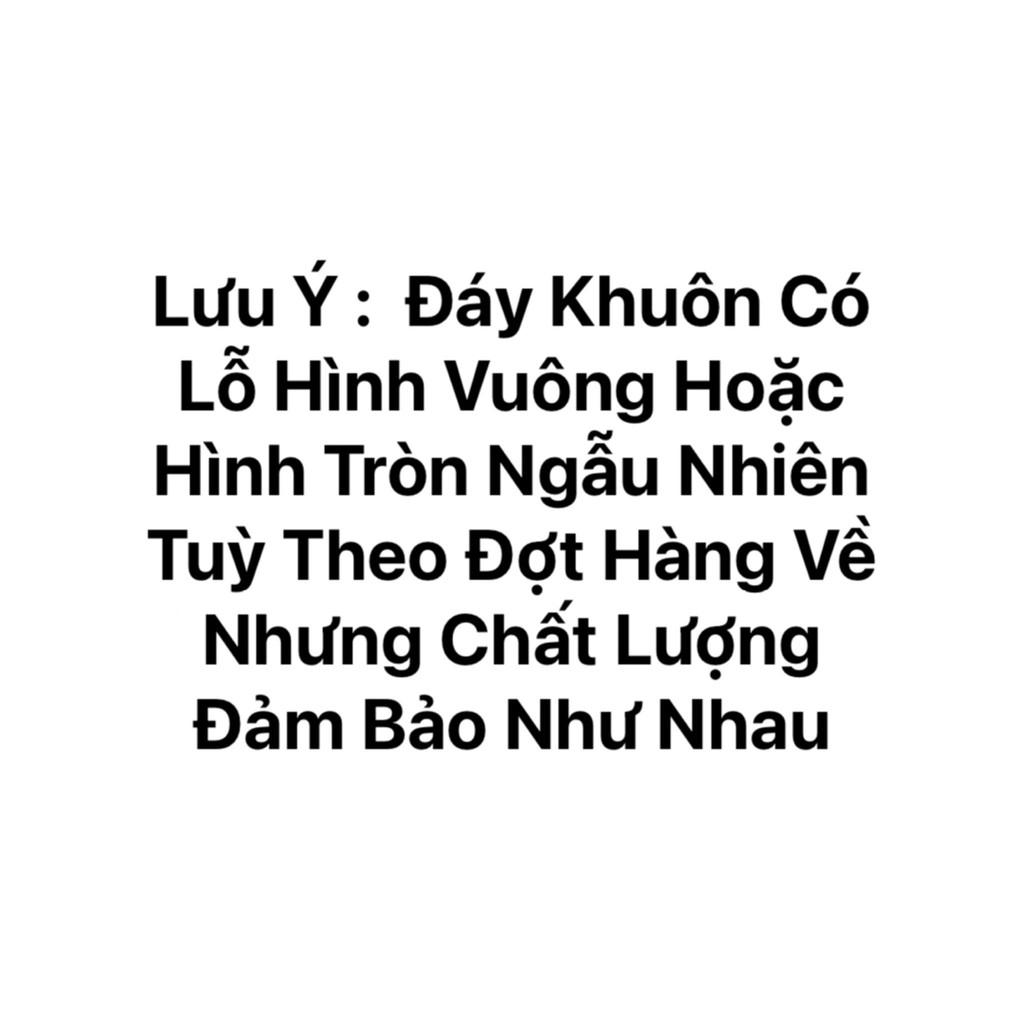 Khuôn Vuông Đúc Nướng Bánh Đế Rời Cao Cấp