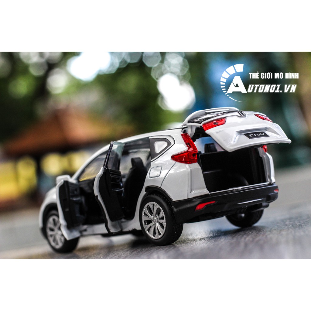 MÔ HÌNH XE HONDA CR-V 2018 WHITE 1:32 CÓ HỘP JACKIEKIM 5150