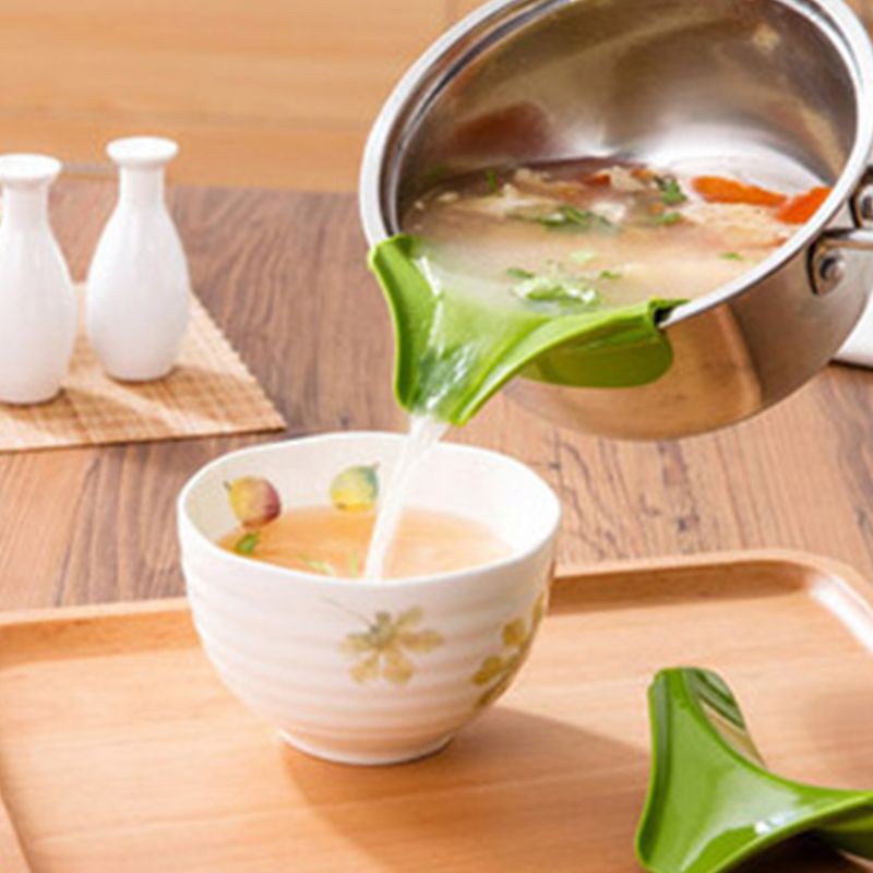 Phễu Silicone Chống Tràn Tiện Dụng Cho Nhà Bếp