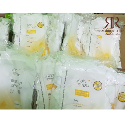 [Hàng Pháp] {600 miếng} Bông tẩy trang 100% cotton Tetra Medical | BigBuy360 - bigbuy360.vn