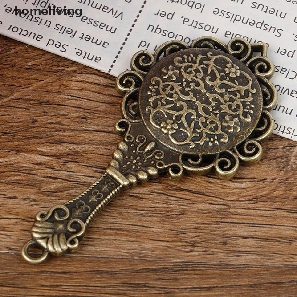 Gương Khung Kim Loại Trang Trí Nhà Búp Bê Tỉ Lệ 1: 6