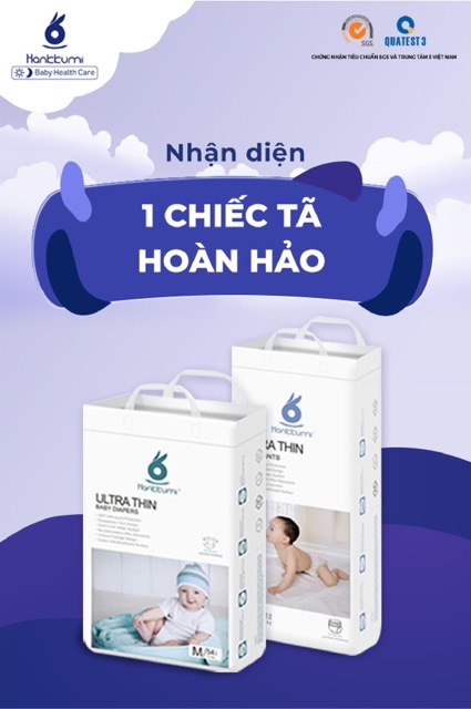 [ Tặng quà ] Combo 2 Bỉm Quần Hankkumi nhập khẩu chân ái cho các mom bỉm sữa M42/L40