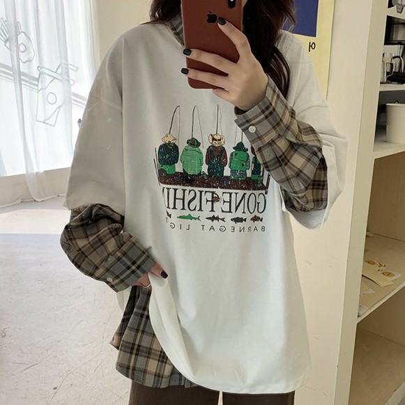 Áo phông nữ đẹp 🔥FREESHIP🔥 Áo phông nữ form rộng ONE FISHIN hàng Quảng Châu Order [ thun nu ]