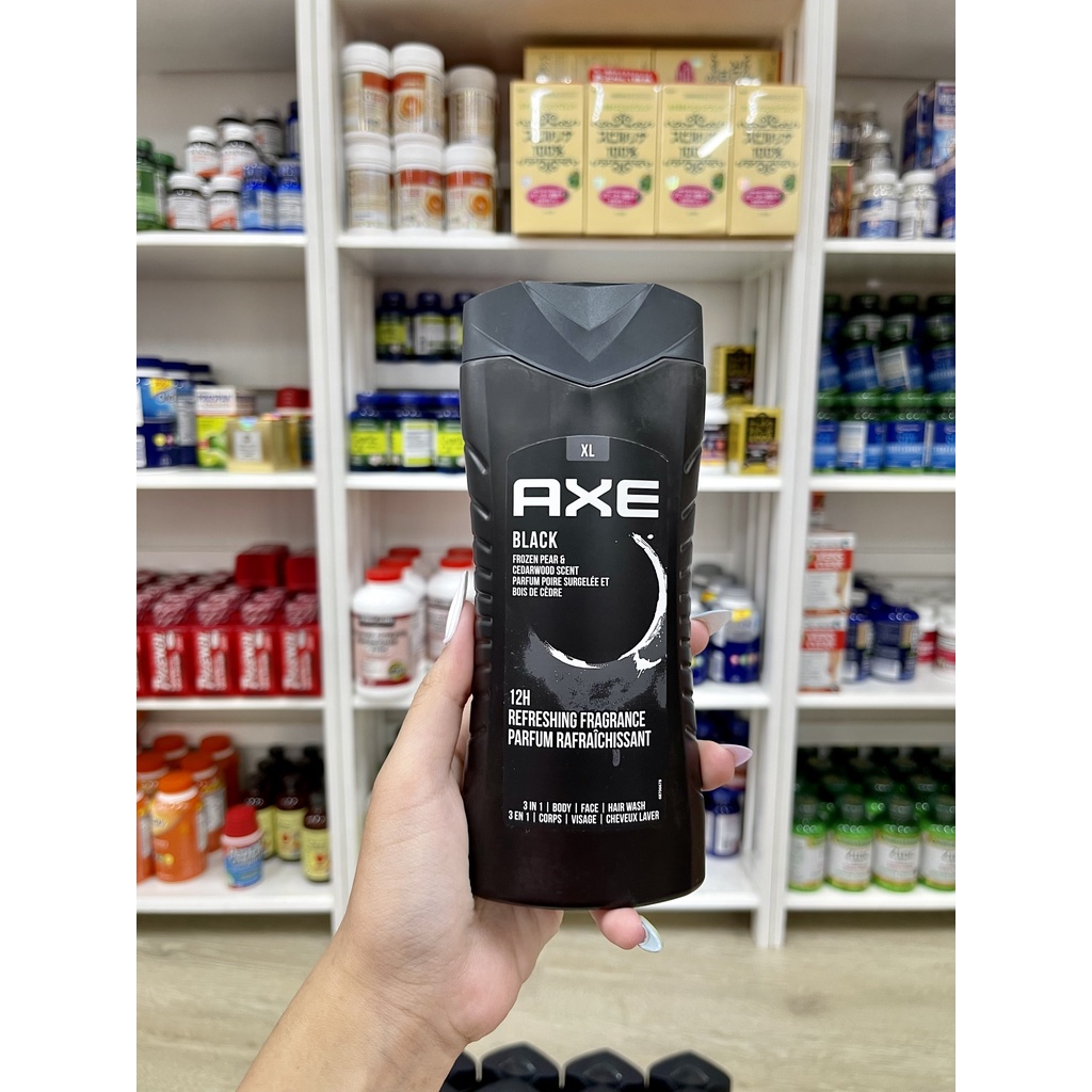 Sữa tắm dạng gel khử mùi nam axe 400ml