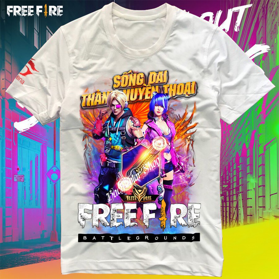Áo Free Fire Mùa 8 FF