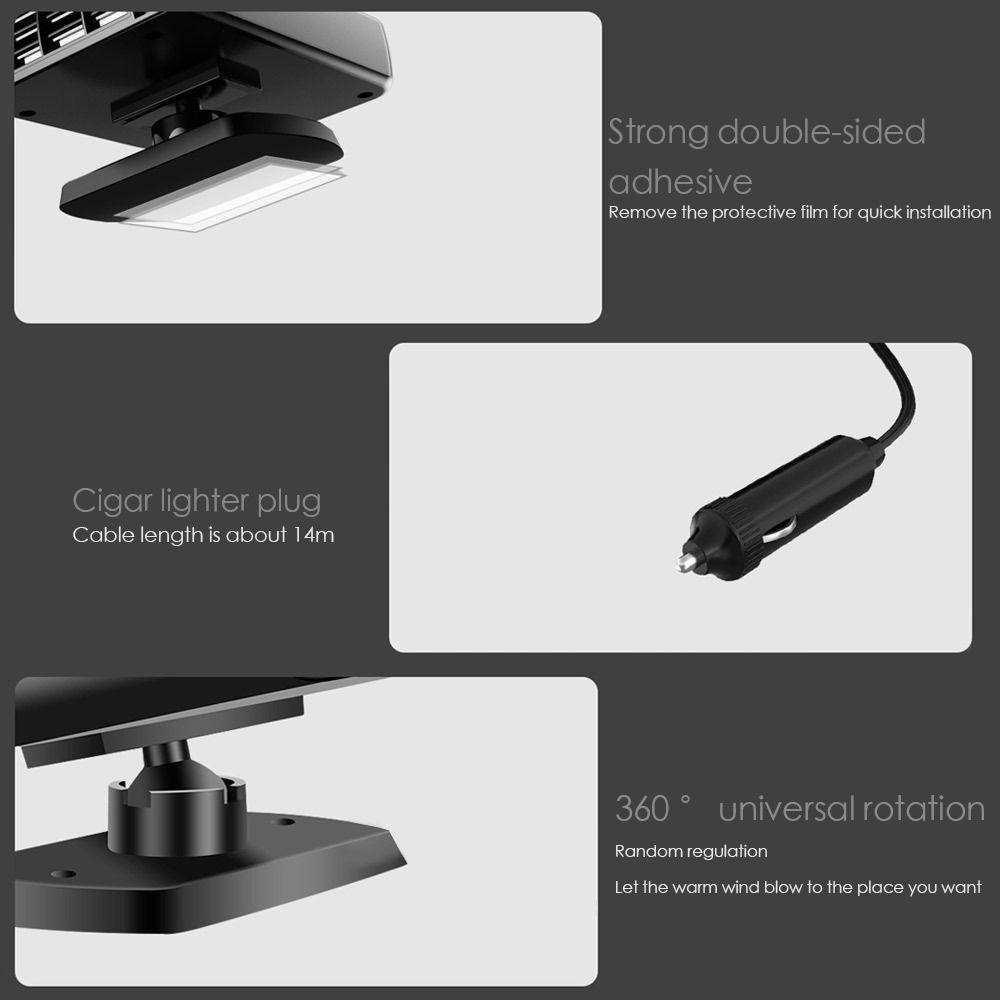 Máy Sưởi Ấm Kính Chắn Gió Xe Hơi Chất Liệu Bền Tiện Lợi