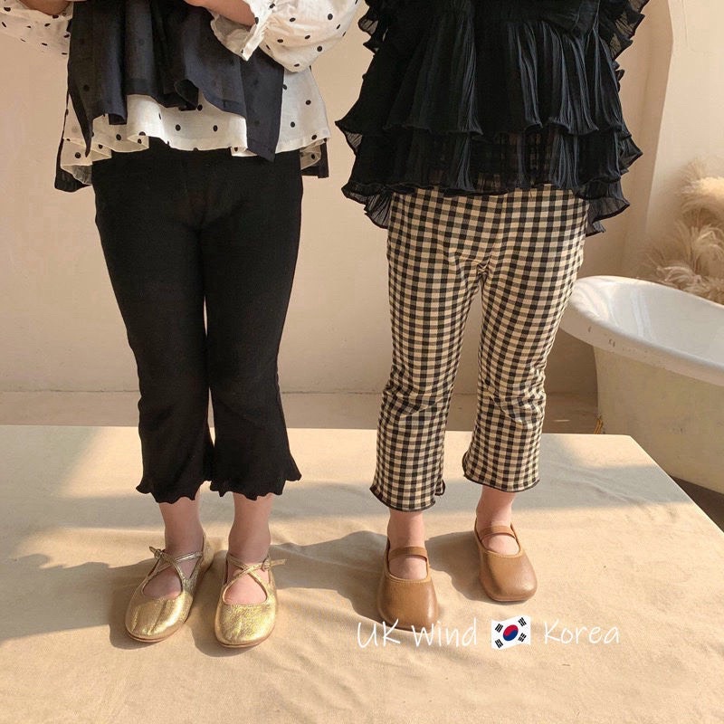 Quần leggin ống loe sành điệu cho bé