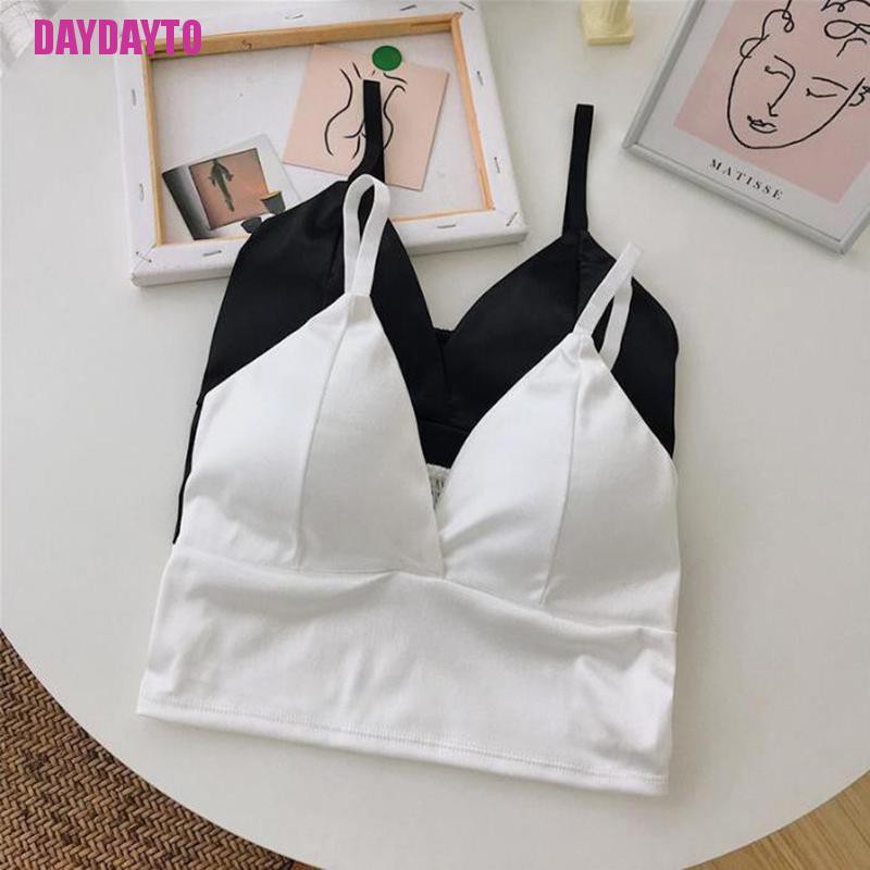 Áo Thun Lửng Hai Dây Gợi Cảm Dành Cho Nữ