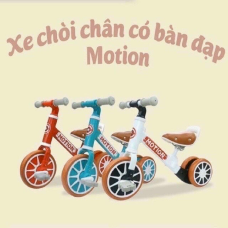 Xe thăng bằng chòi chân Motion 2 in 1 - có bánh xe đạp cho bé từ 2 tuổi trở lên