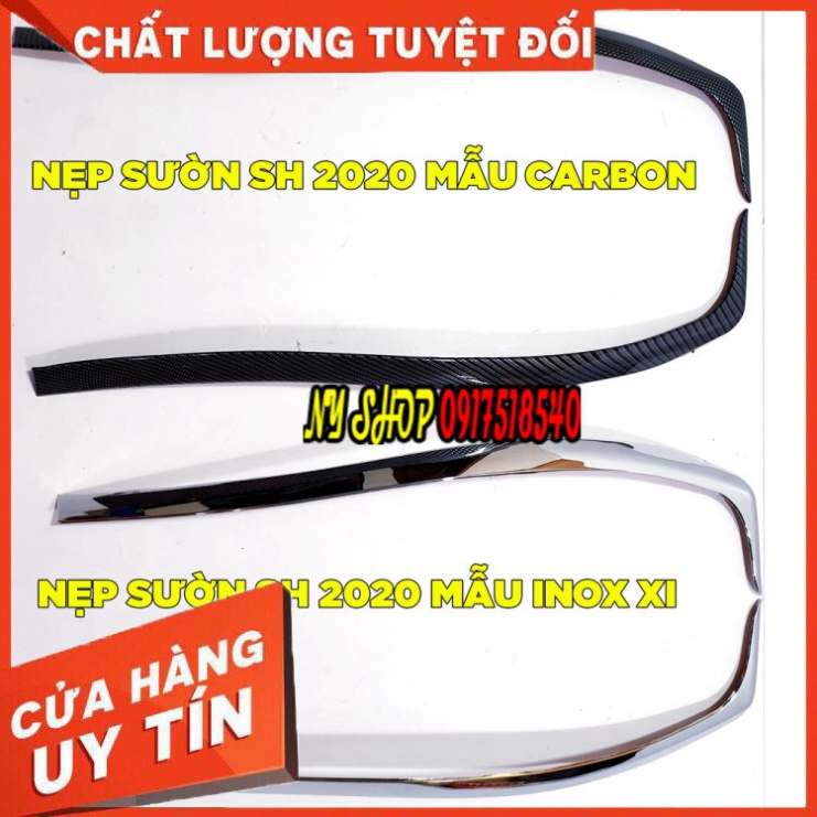 NẸP SƯỜN ( NẸP HÔNG) SH 2020 PHONG CÁCH SH Ý ( NEW !!!) Sản Phẩm Chuẩn Như Hình