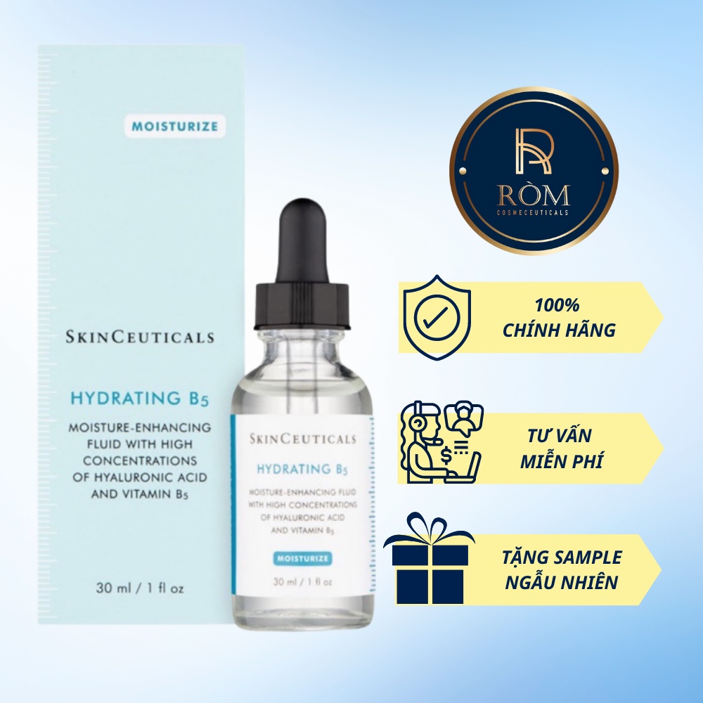 Serum Dưỡng Ẩm Skinceuticals B5 30ml Bản Pháp