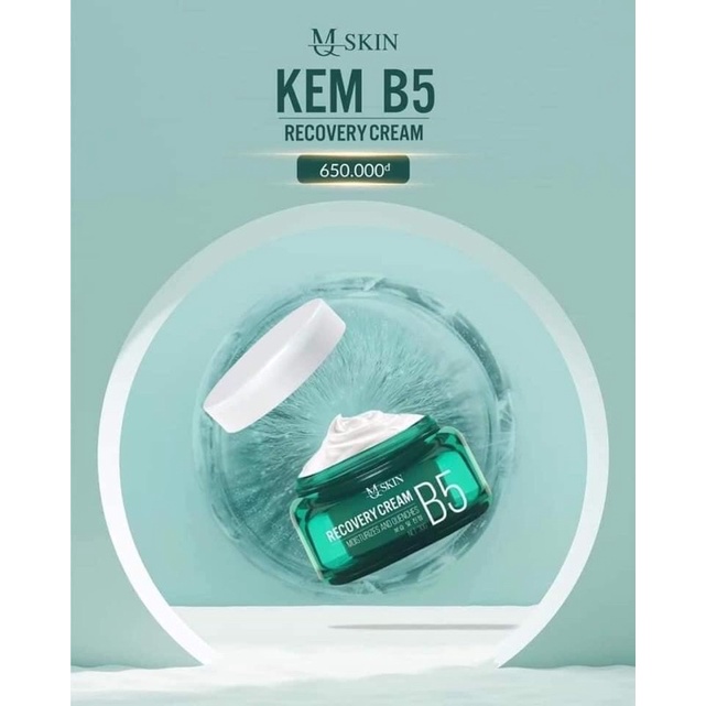 KEM DƯỠNG PHỤC HỒI DA CREAM B5 MQ SKIN CHÍNH HÃNG