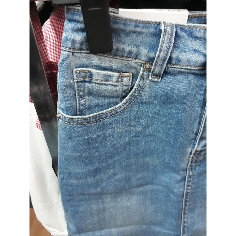Chân Váy jean trơn cơ bản - 08eagles | BigBuy360 - bigbuy360.vn