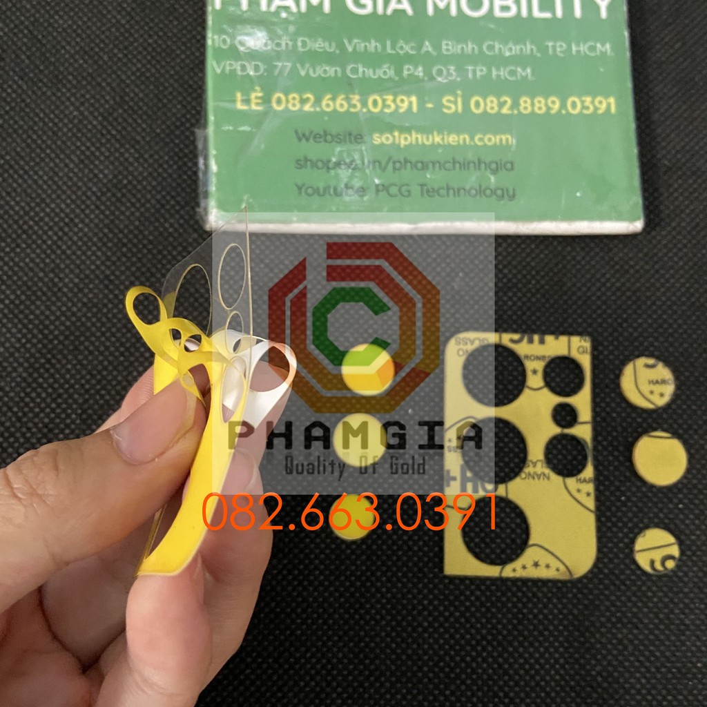 Cường lực camera Samsung S21 Ultra nano, ppf trong suốt siêu bền