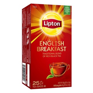 TRÀ LIPTON ENGLISH BREAKFAST HỘP 25 TÚI