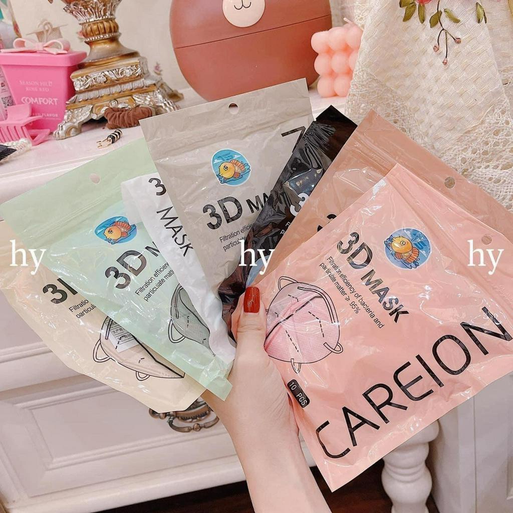 Thùng 100 chiếc Khẩu Trang 5D THÁI LAN,5D MASK CAREION Kháng Khuẩn,nhiều Màu Lạ Siêu Đẹp