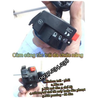 Công tắc ĐA CHỨC NĂNG bên trái - CBR150 GSX150