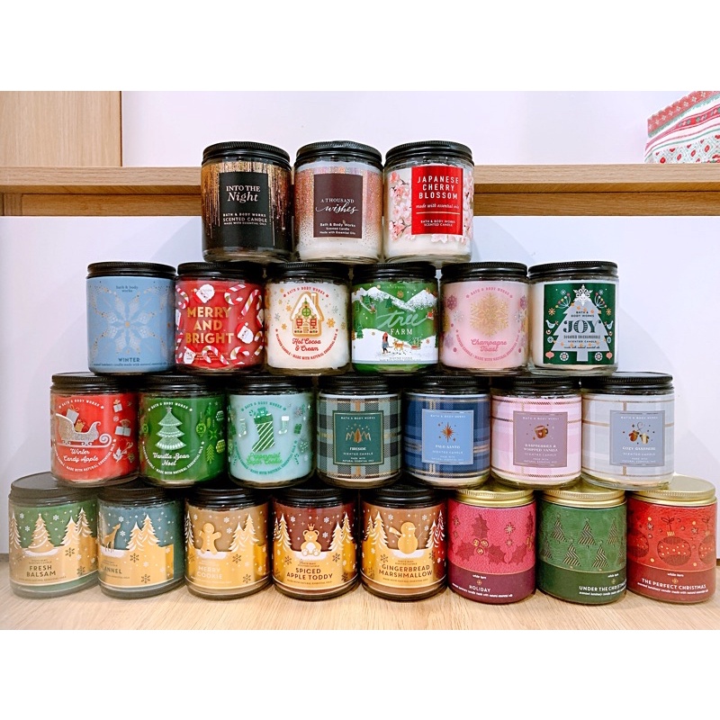 (link 2/2) nến thơm 1 bấc BATH BODY WORKS