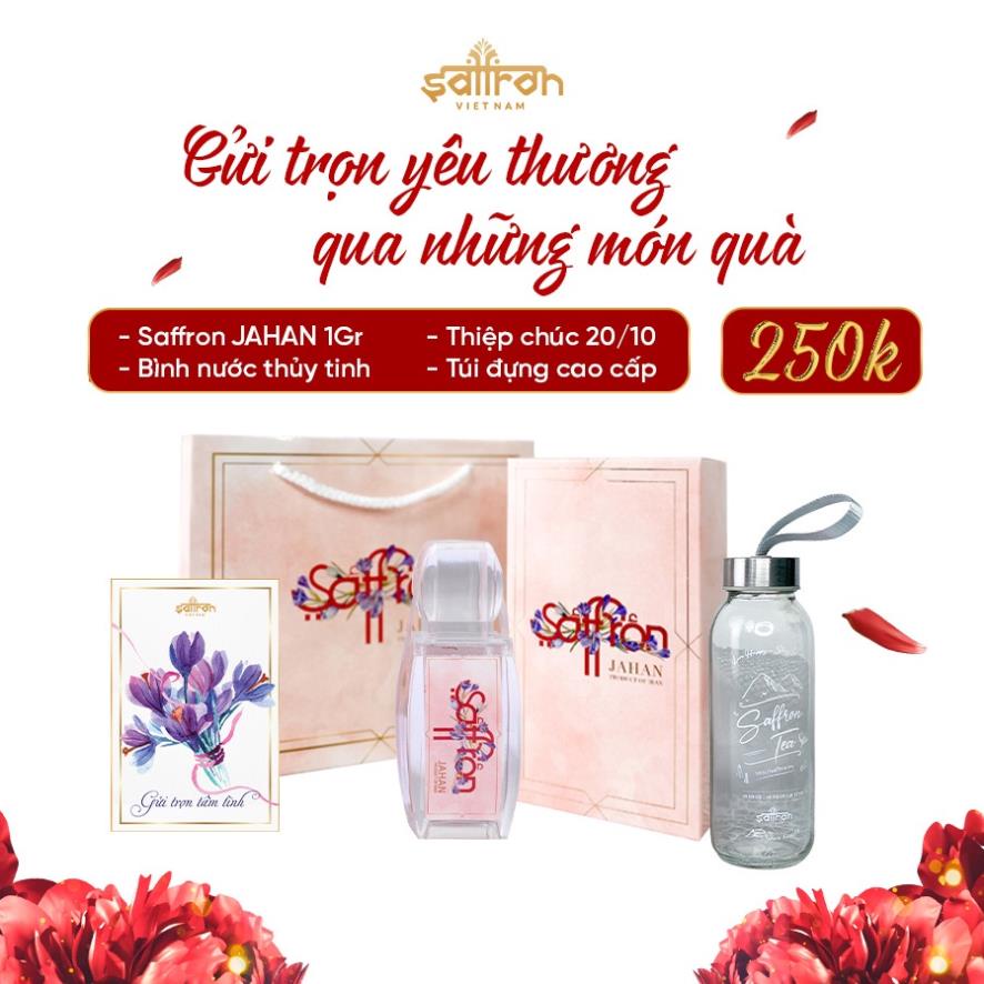 Set quà tặng Saffron Việt Nam ý nghĩa thiết thực tặng nhân viên, đối tác, mẹ, vợ chồng, người yêu