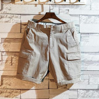Quần Short Kaki ANFA Nam Túi Hộp Lưng Thun Cao Cấp Xuất Khẩu Size Lớn Từ 55kg - 110kg SK02
