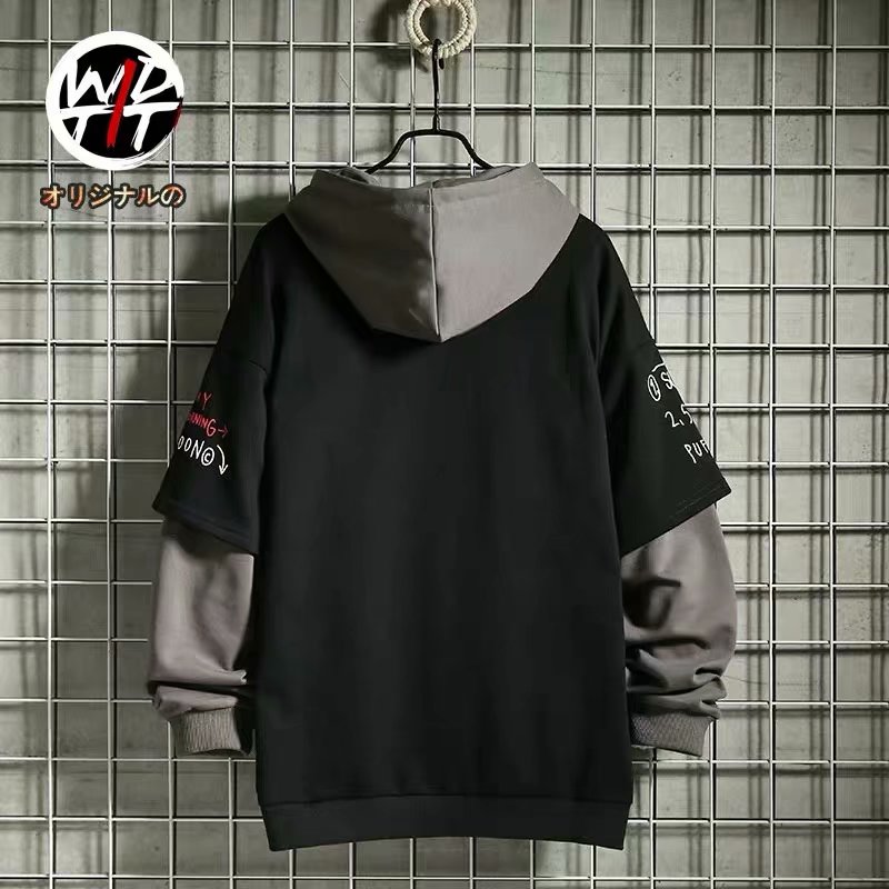 European Street Style Long Sleeve Hoodie For Men Size M-2Xl