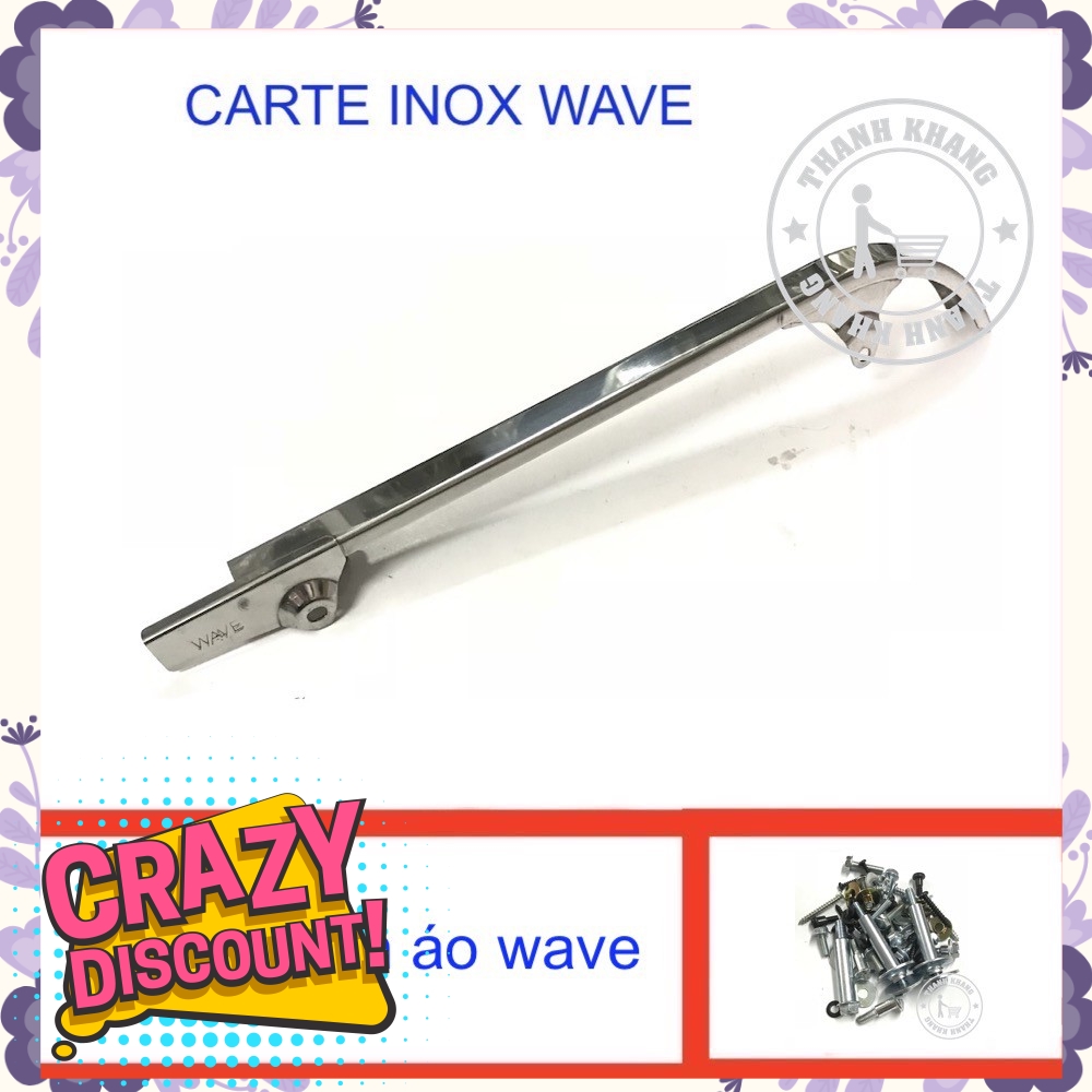 Carte che sên WAVE (lưu ý không dùng được cho super dream) tặng bộ ốc dàn áo WAVE 006000544 006001038
