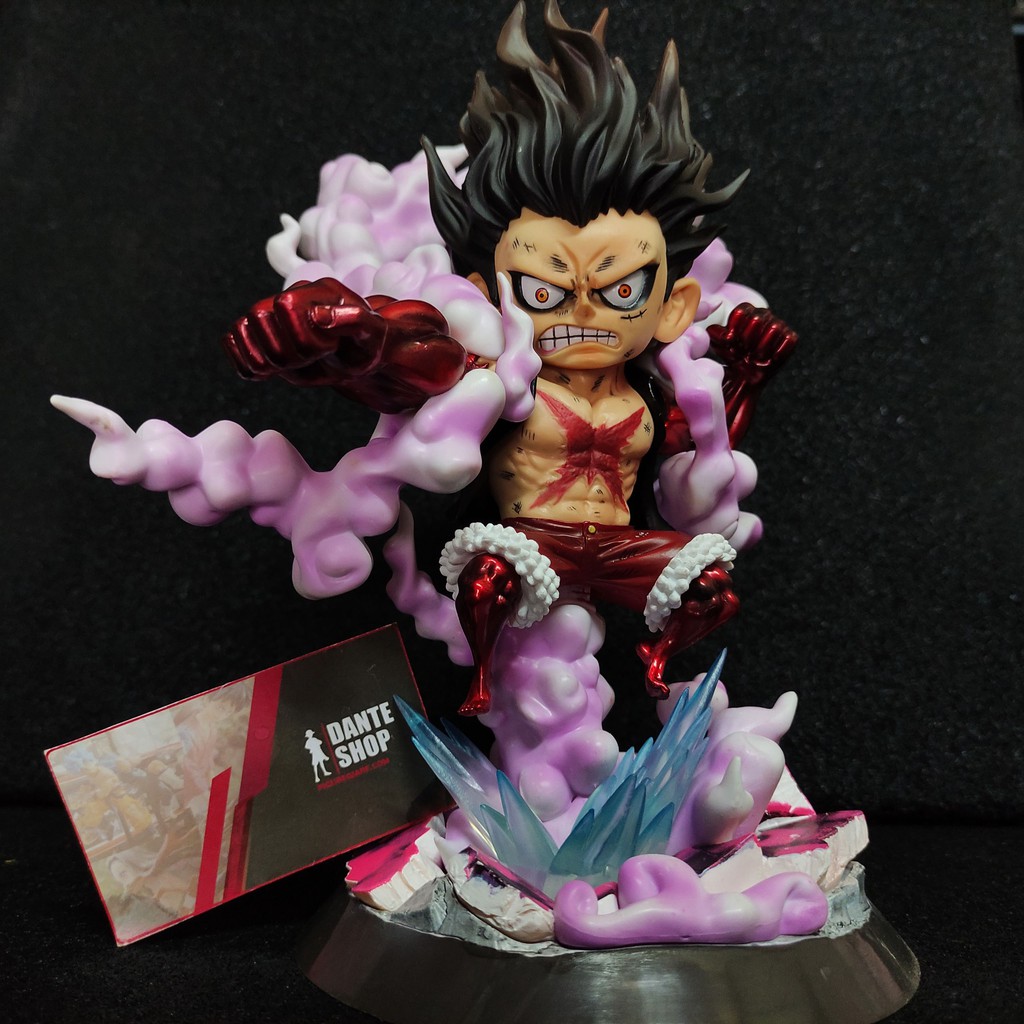 Mô hình Figure One Piece Nhân Vật LUFFY SNAKE MAN 25cm [full box]