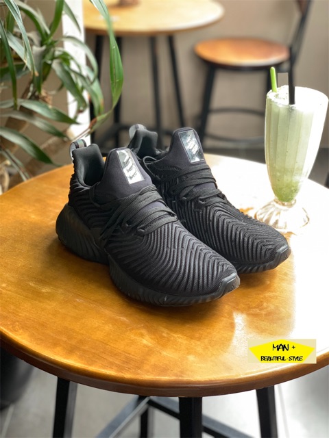 XẢ KHO THANH LÝ (Full box) giày thể thao Adidas Alphabounce instinct đen [XIÊU RẺ]