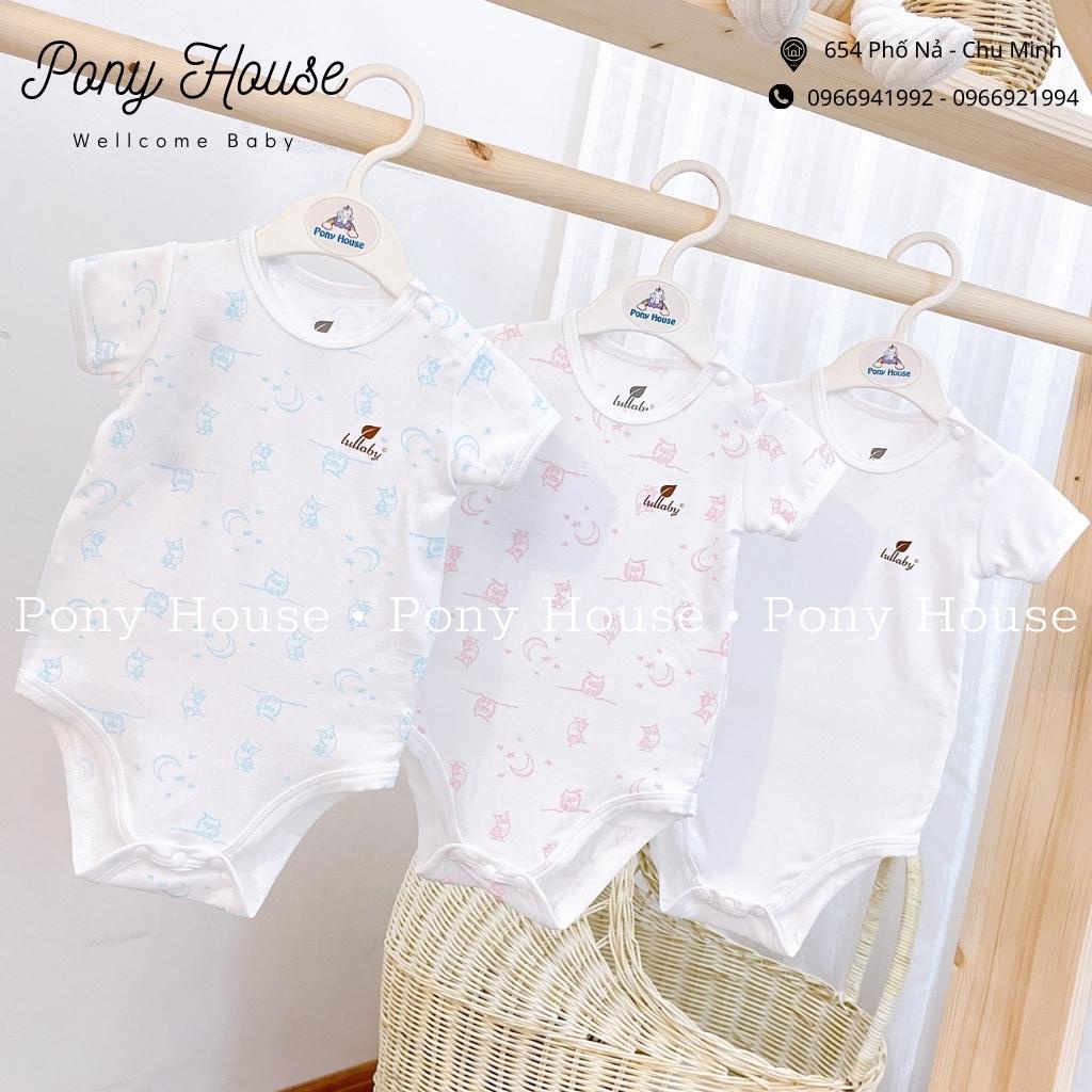 Body Chip Cộc Tay Lullaby Bodysuit Chất Modal Siêu Mềm, Mịn, Mát Cho Bé Trai Bé Gái Từ Sơ Sinh đến 9 Tháng
