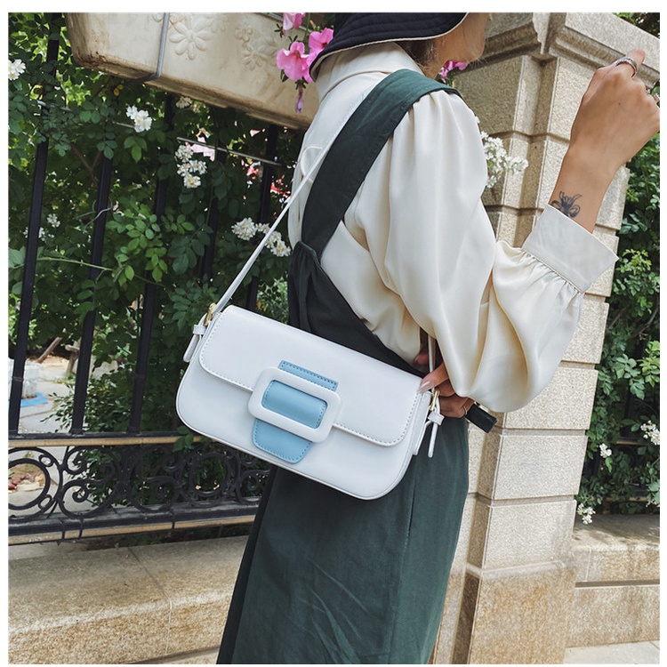 Ielgy Túi Đeo Dưới Cánh Tay Phong Cách Retro Nhỏ Gọn