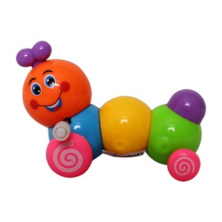 Đồ chơi sâu chạy cót 3 màu
