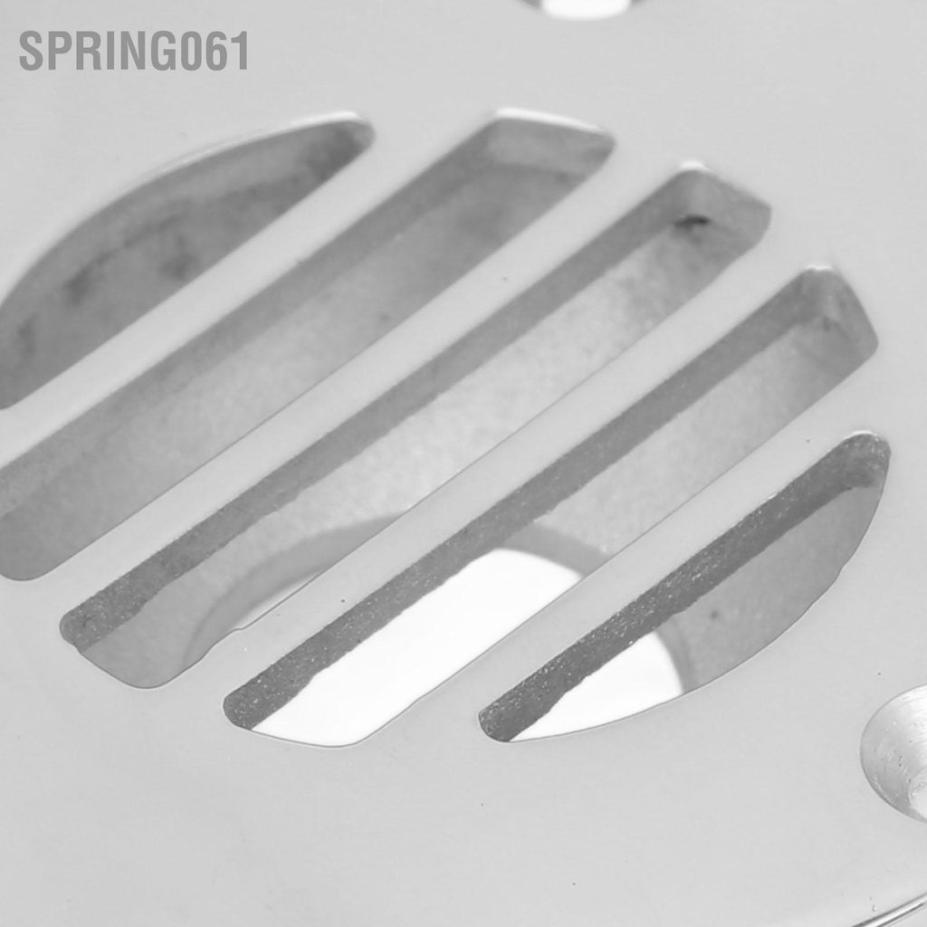 [Hàng Sẵn]  Hệ thống thoát nước sàn thuyền 316 Thép không gỉ bạc Xử lý đánh bóng chống ăn mòn Phụ kiện tàu biển 【Spring061】