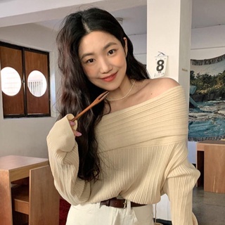 Mẫu áo len tăm lệch vai (Ảnh thật ở cuối)