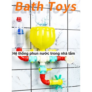 Đồ chơi hệ thống phun nước trong nhà tắm cho bé