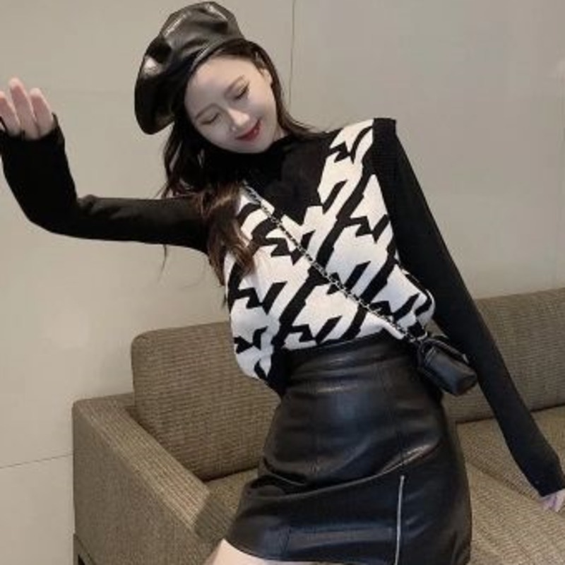 Áo dệt kim không tay thời trang