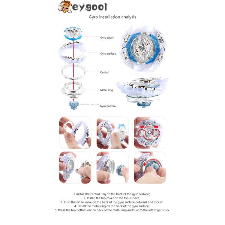 Đồ Chơi Con Quay Beyblade Burst B189 Độc Đáo Cho Bé B184