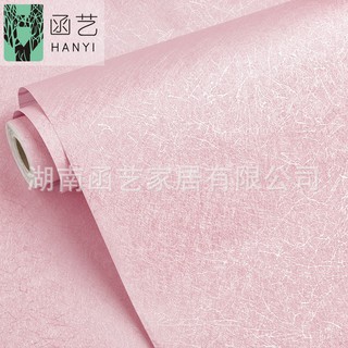 1m Giấy dán tường khổ rộng 45cm - vân sướt hồng