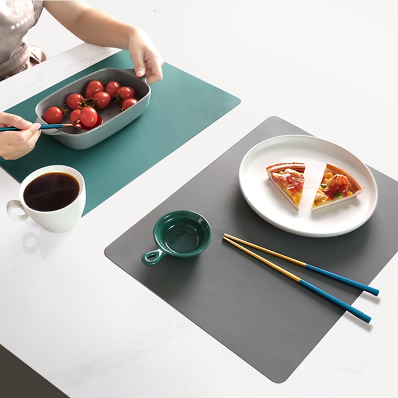 Miếng silicon trải bàn chống nước tùy chọn màu sắc